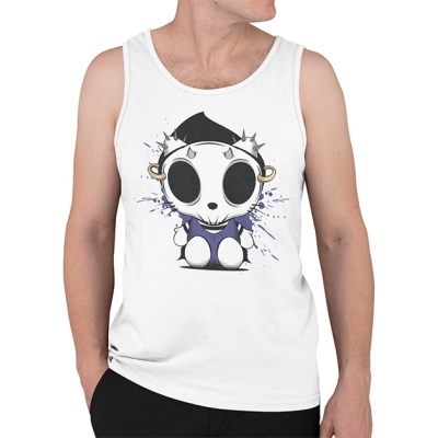 TANK TOP HELLO KITY SKULL MASK